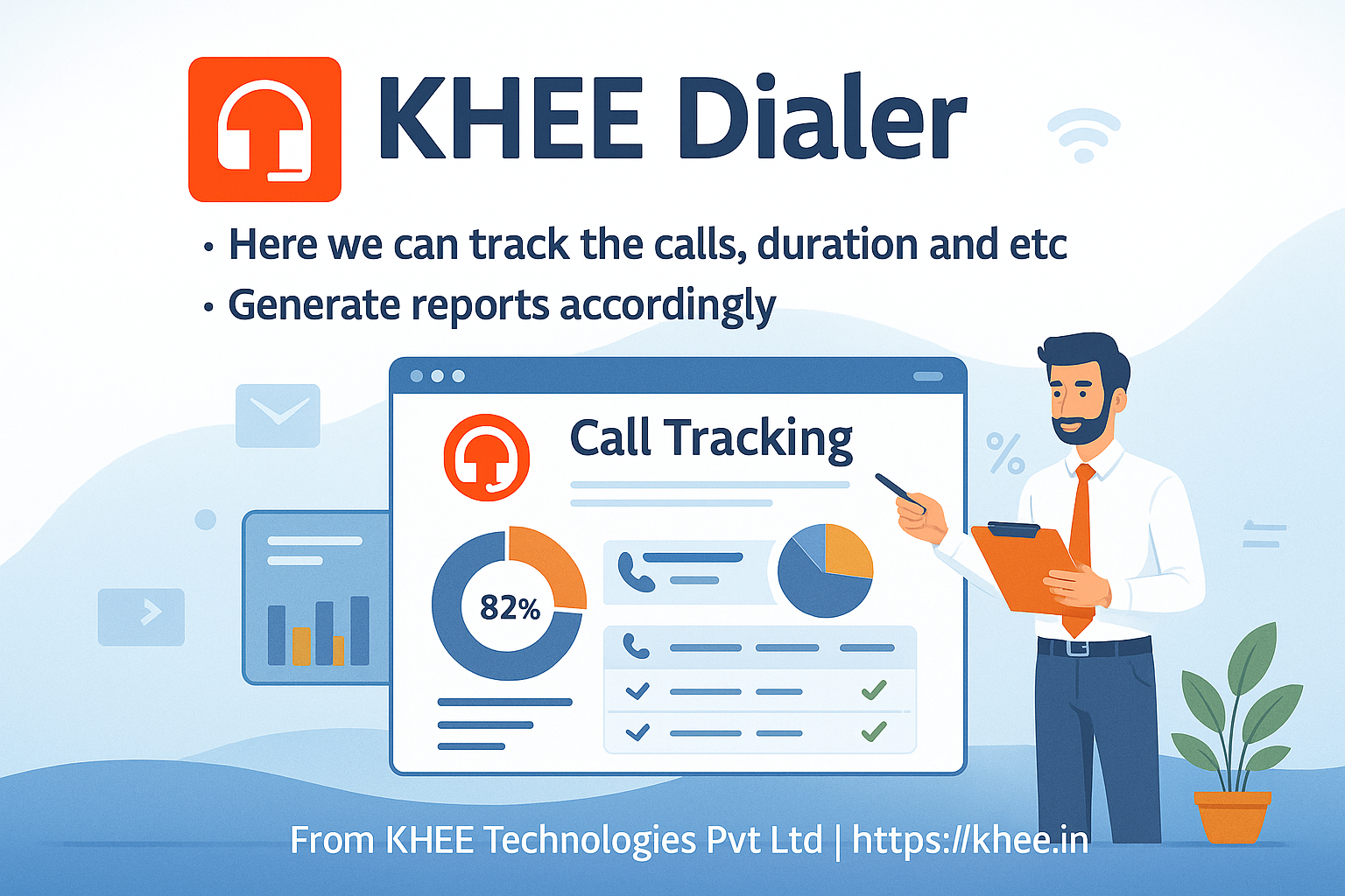 KHEE Dialer – Smart Call Tracking & Reporting Solution